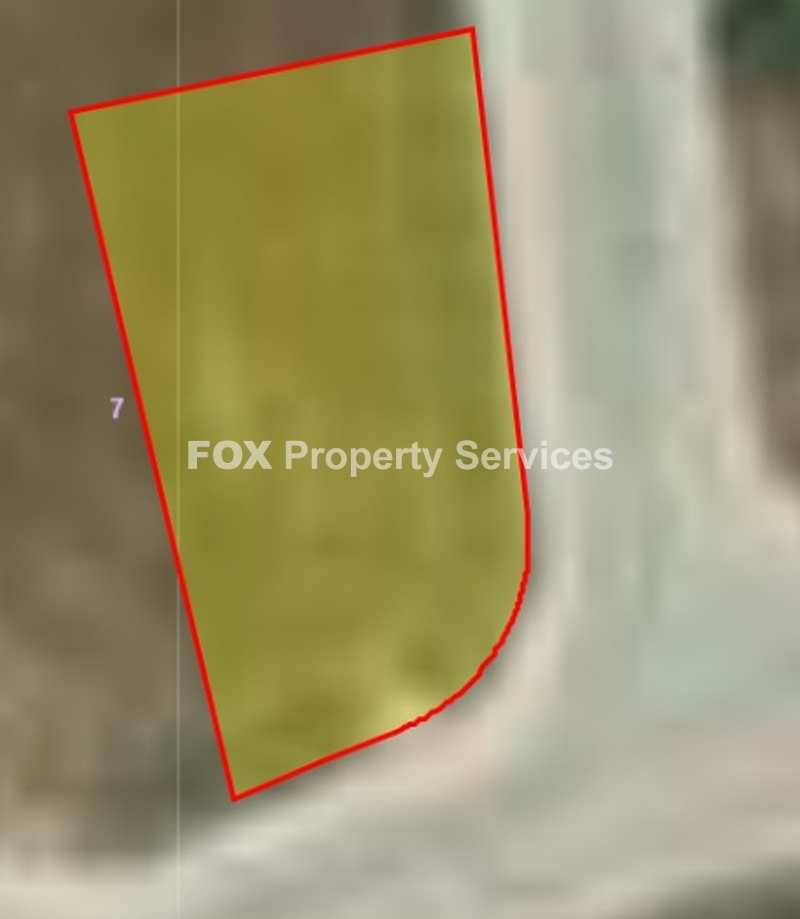 Plot, For Sale, Nicosia, Kokkinotrimithia