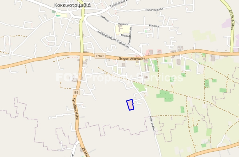 Plot, For Sale, Nicosia, Kokkinotrimithia