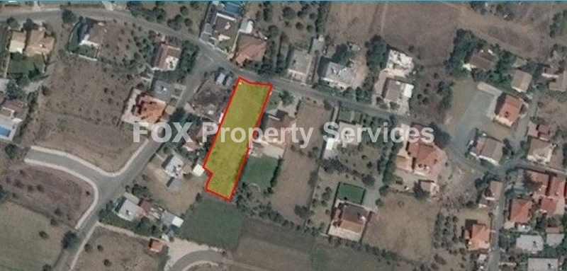 Plot, For Sale, Nicosia, Pano Deftera