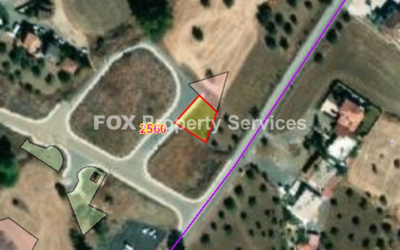 Plot, For Sale, Nicosia, Agia Varvara Lefkosias