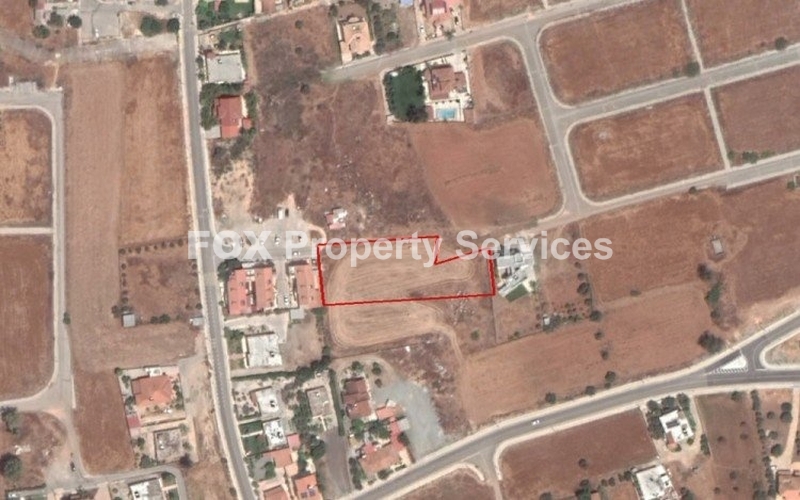 Plot, For Sale, Nicosia, Kokkinotrimithia