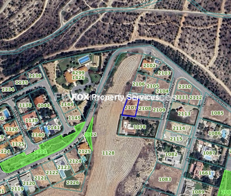 Plot, For Sale, Nicosia, Geri