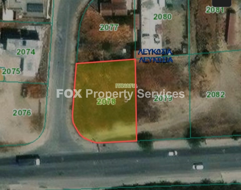 Plot, For Sale, Nicosia, Panagia (Pallouriotissa)