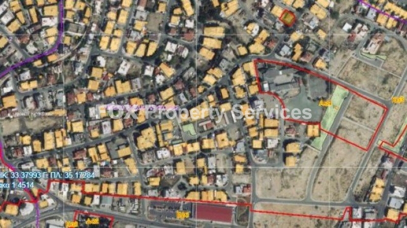 Plot, For Sale, Nicosia, Pallouriotissa