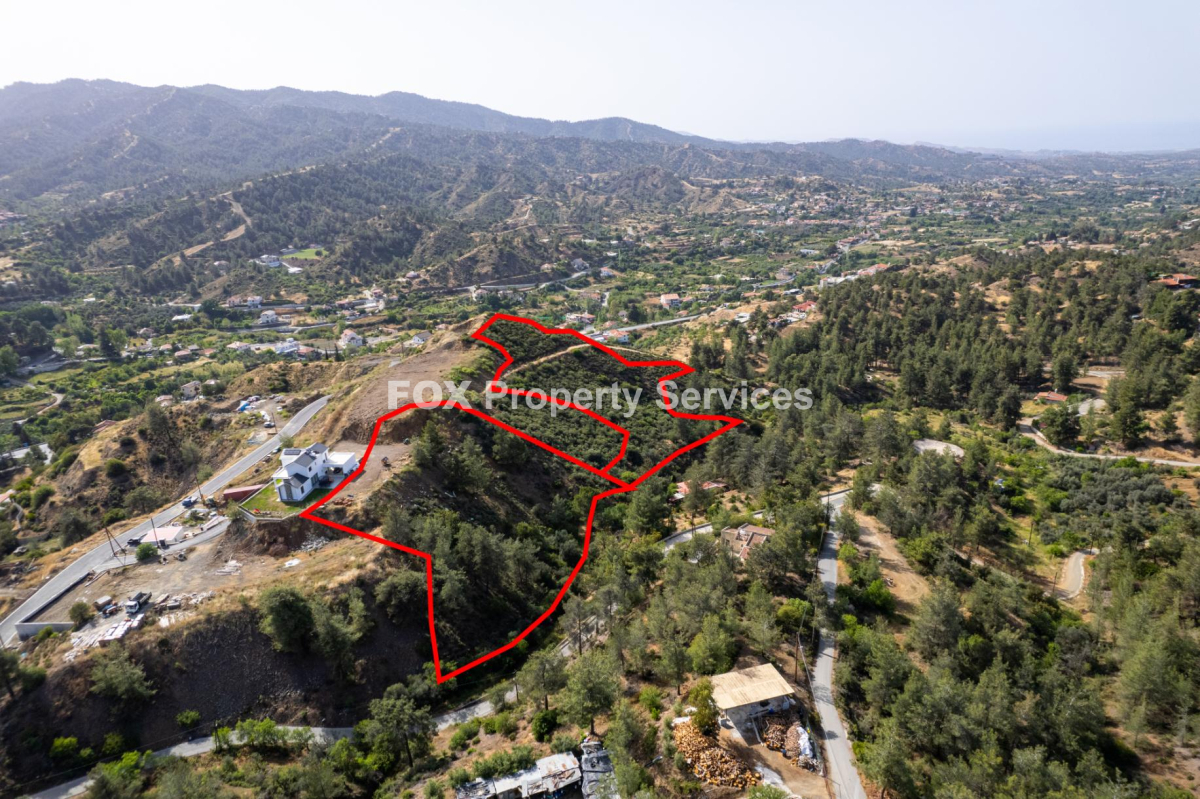 Plot, For Sale, Nicosia, Sina Oros (Sinaoros)