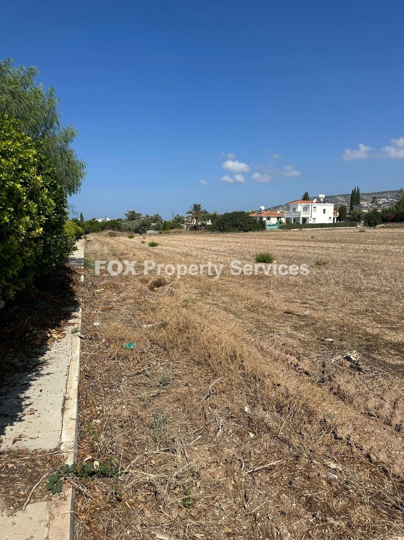 Plot, For Sale, Paphos, Pegeia