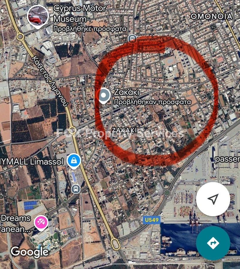 Plot, For Sale, Limassol, Zakaki
