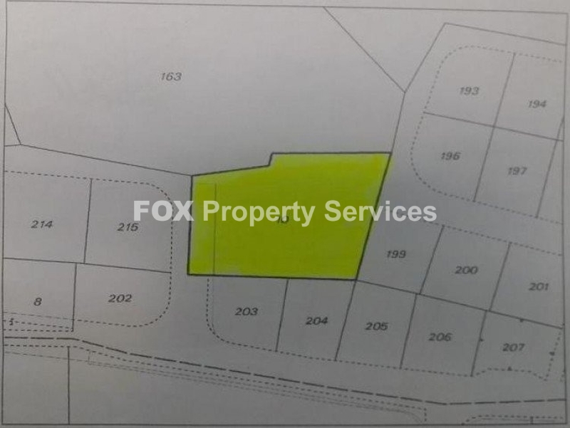 Plot, For Sale, Nicosia, Kokkinotrimithia