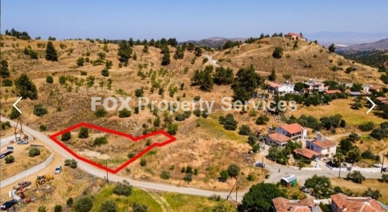 Plot, For Sale, Nicosia, Agios Epifanios Oreinis