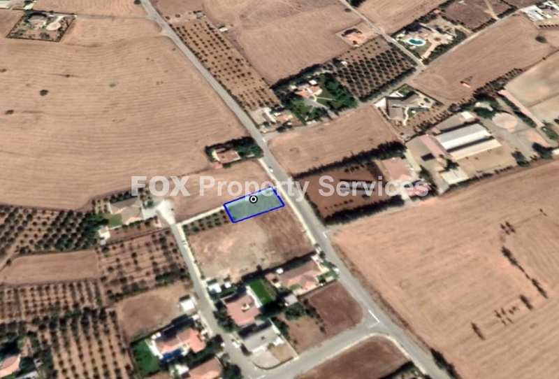 Plot, For Sale, Nicosia, Pano Deftera