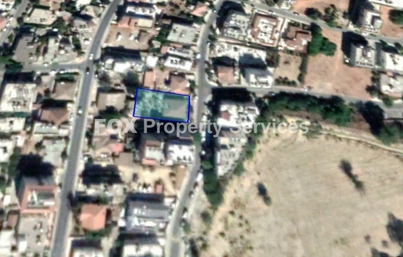 Plot, For Sale, Nicosia, Panagia (Pallouriotissa)