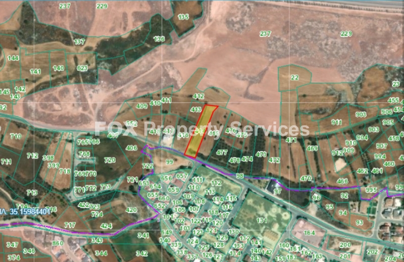 Plot, For Sale, Nicosia, Kokkinotrimithia