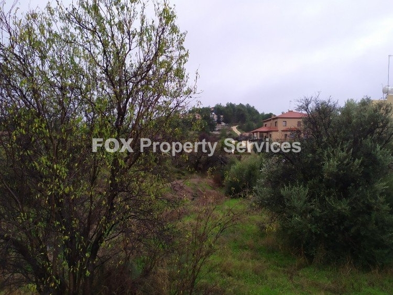 Plot, For Sale, Nicosia, Kalo Chorio Oreinis