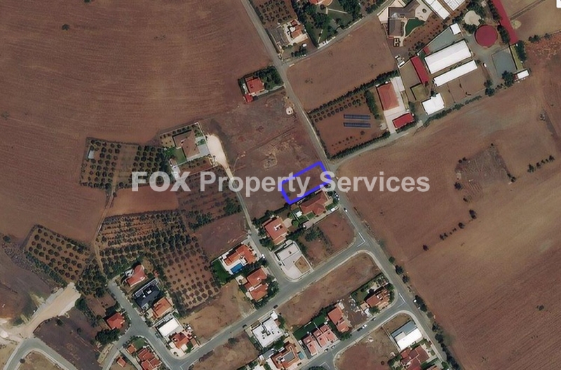 Plot, For Sale, Nicosia, Pano Deftera