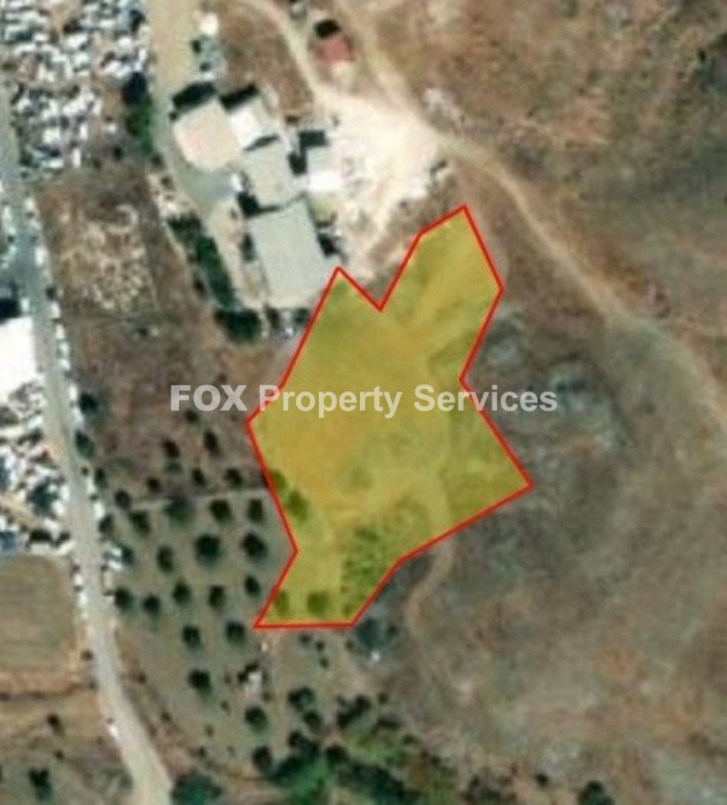 Plot, For Sale, Nicosia, Agia Varvara Lefkosias
