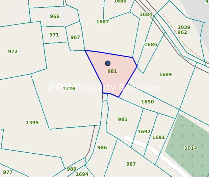 Plot, For Sale, Nicosia, Agia Varvara Lefkosias