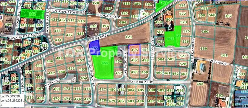Plot, For Sale, Nicosia, Psimolofou